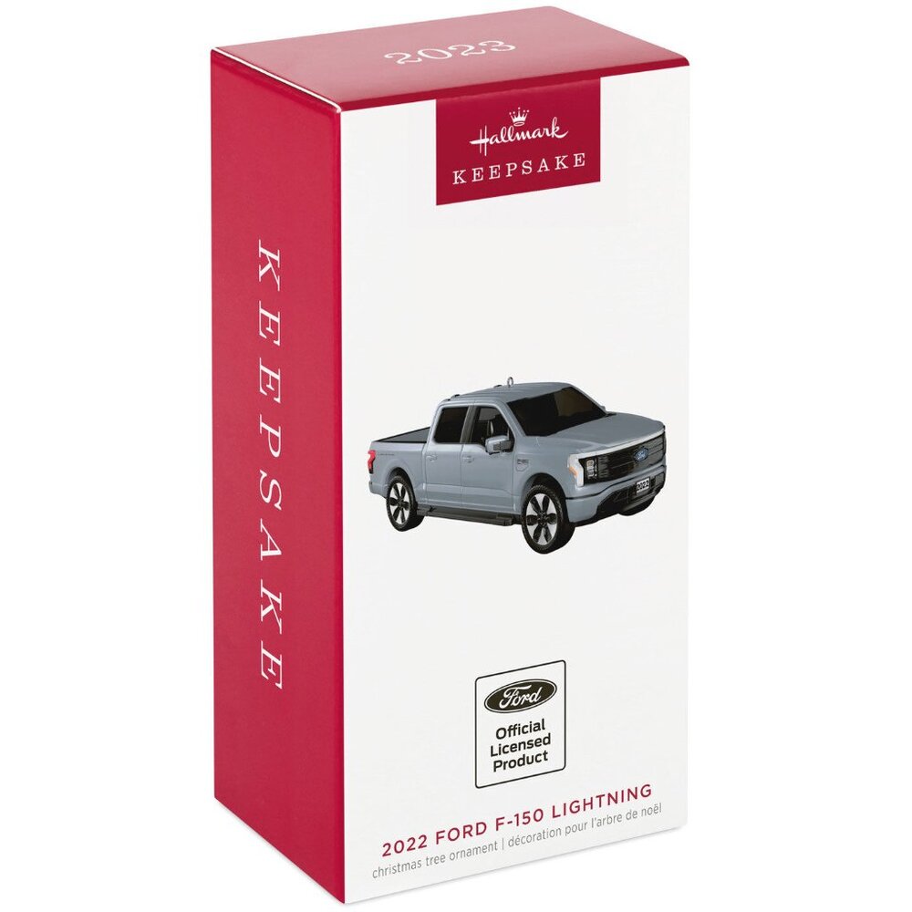 New! 2022 Ford F-150 Pickup Truck Hallmark Keepsake Christmas Ornament